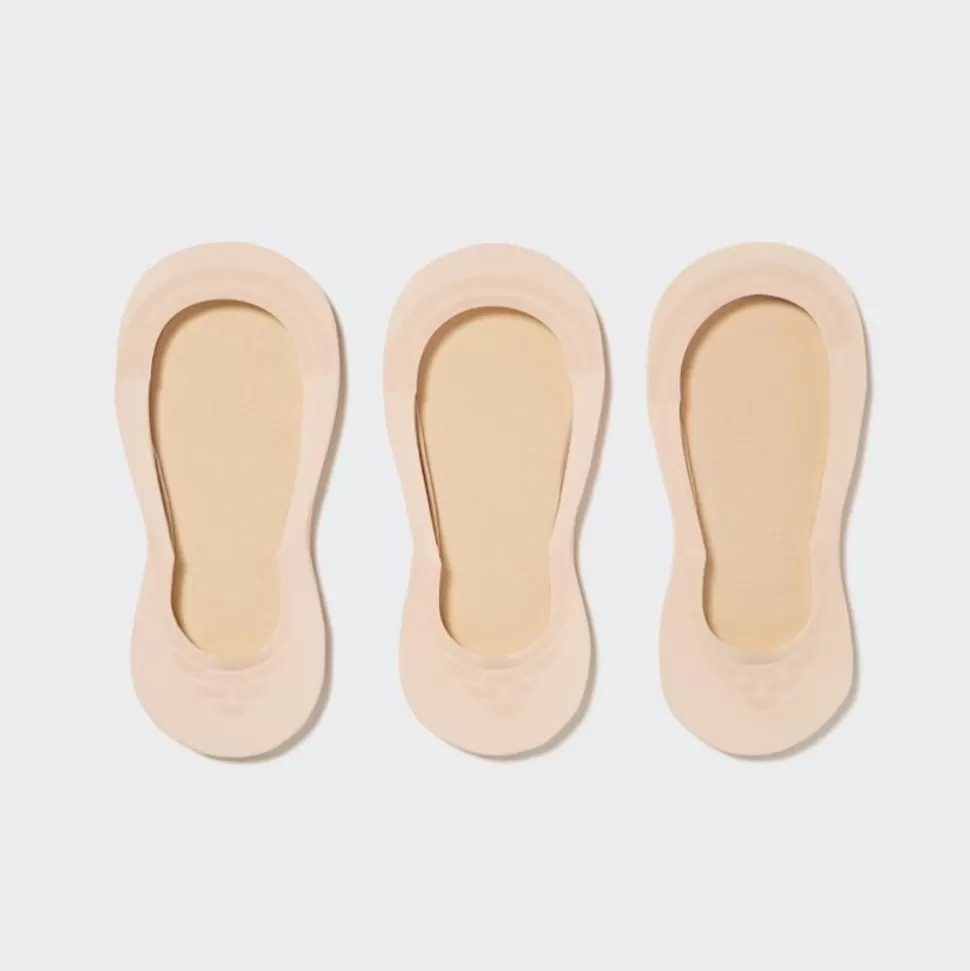 UNIQLO Socken, Strumpfhosen & Leggings*Transparente Fuslinge (3 Paar)