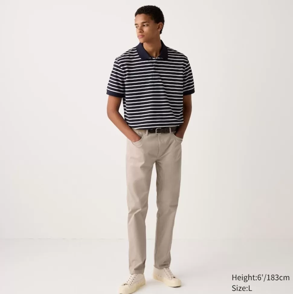 UNIQLO Jeans*Ultra Stretch Colour Jeans (Skinny Fit) Beige