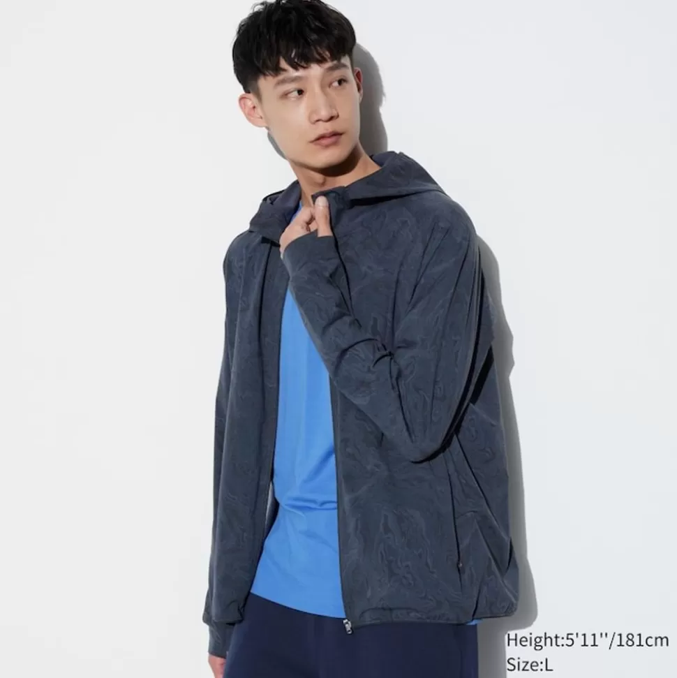 UNIQLO Sweatshirts, Hoodies & Jogginghosen*Ultra Stretch Dry-Ex Sweatjacke Mit Kapuze