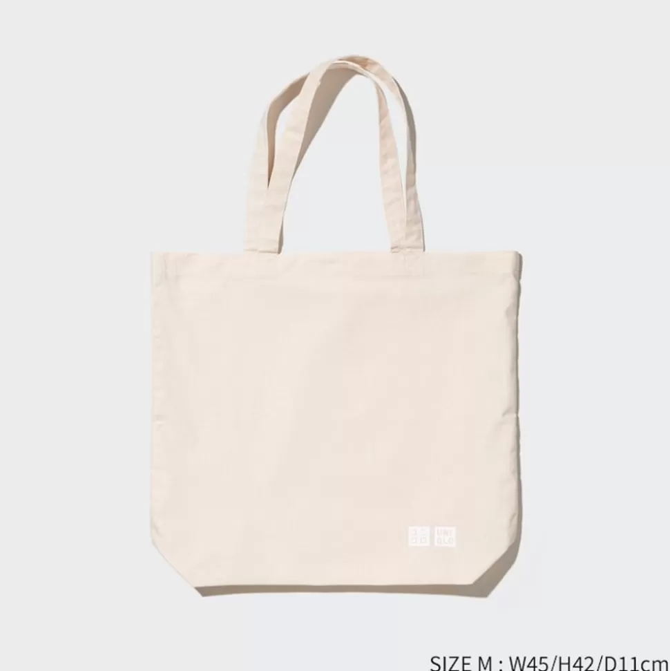 UNIQLO Accessoires & Taschen*Wiederverwendbare Baumwolle Tasche Grauweis